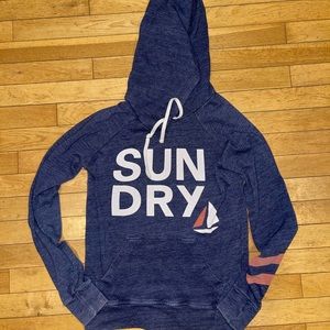 Women’s Sundry sweatshirt hood long sleeve